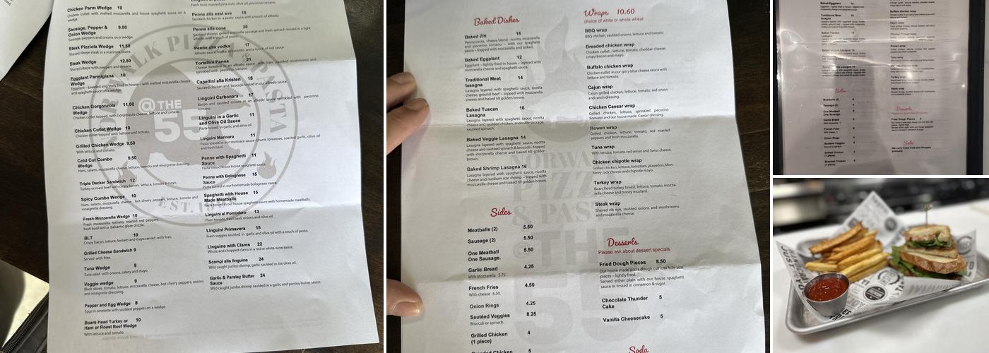 Norwalk Pizza & Pasta Menu