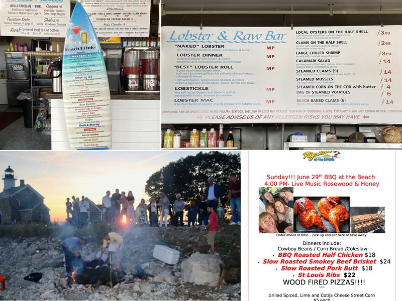 Ripka's Beach Cafe Menu