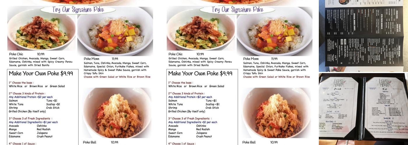 Reiki Sushi & Asian Bistro Menu