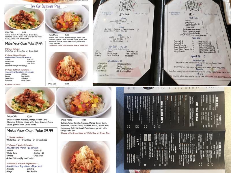 Reiki Sushi & Asian Bistro Menu