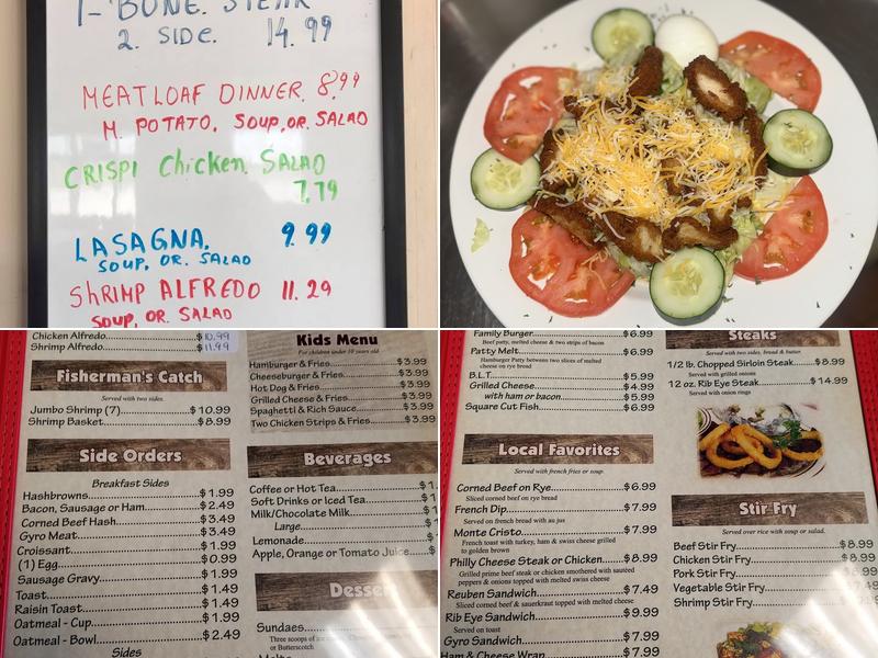 The Flame Diner Menu