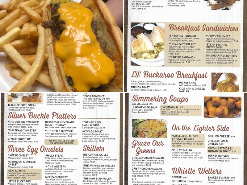 Peshtigo Corral Family Restaurant Menu