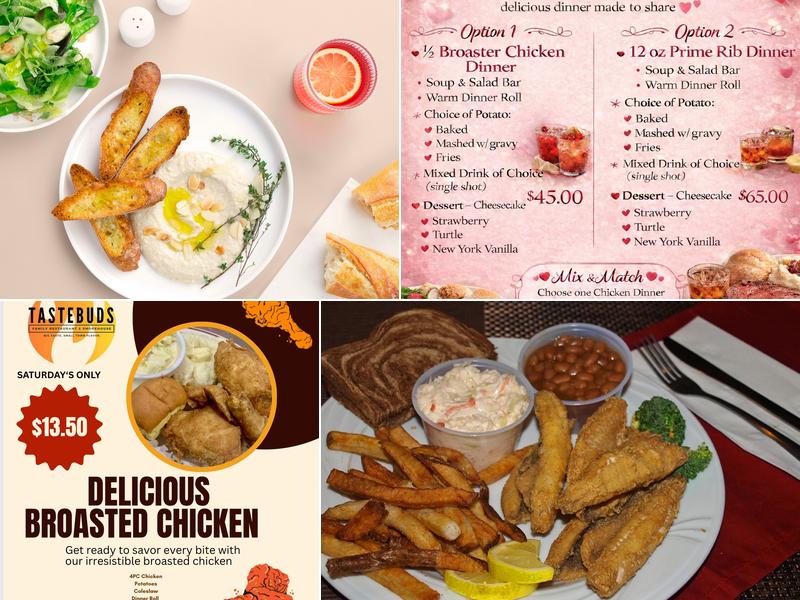 Tastebuds Smokehouse & Spirits Menu