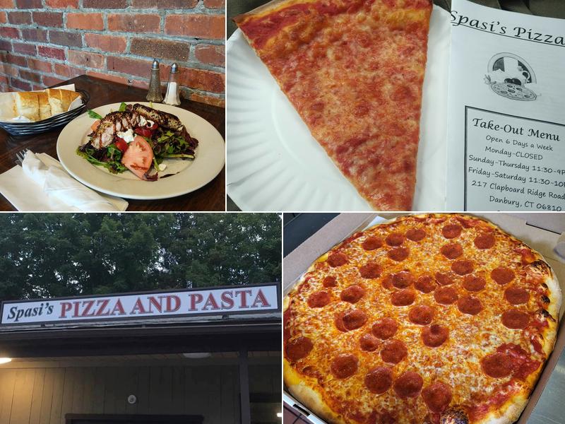 Spasi Pizza and Pasta Restaurant 203.628.7960 217 Clapboard Ridge Rd, Danbury