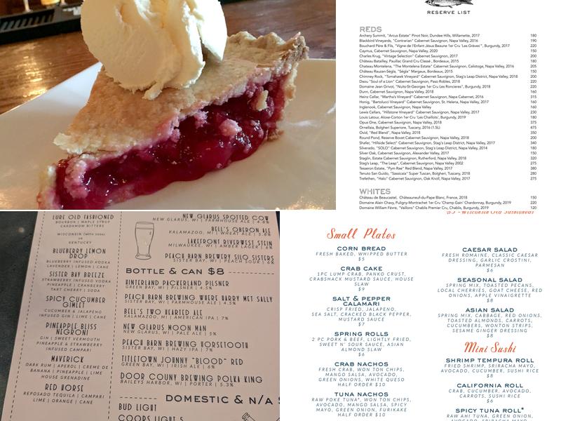 LURE Restaurant Menu