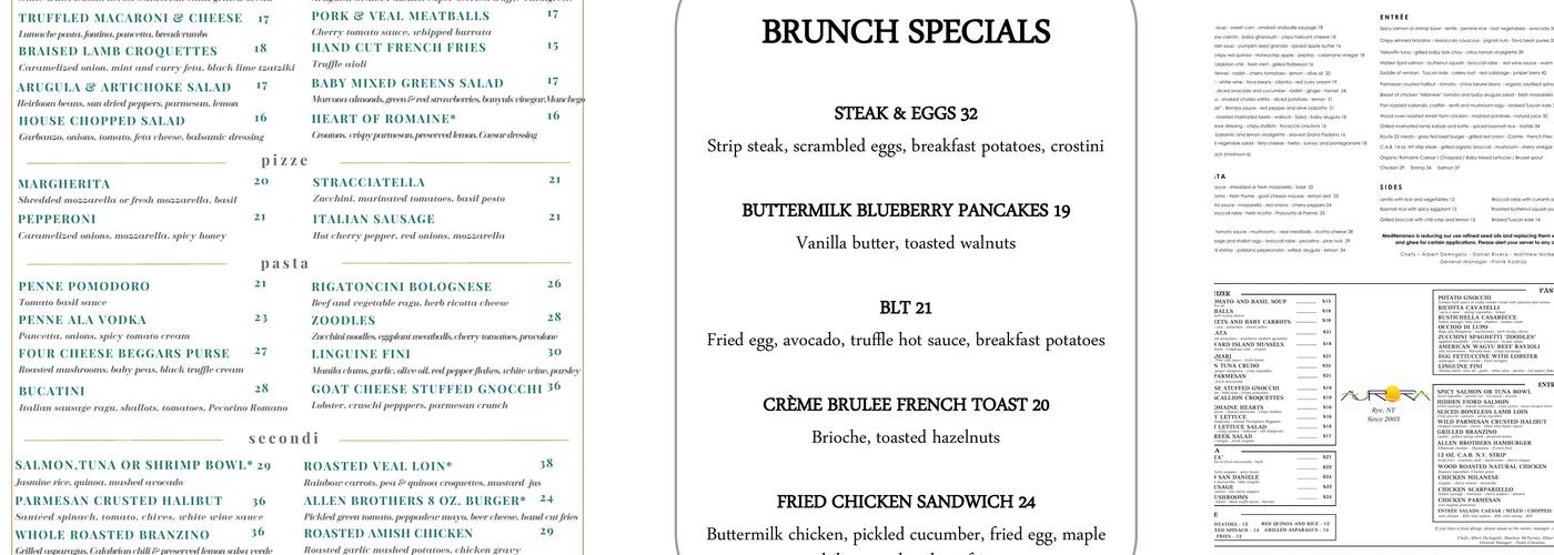 Terra Menu