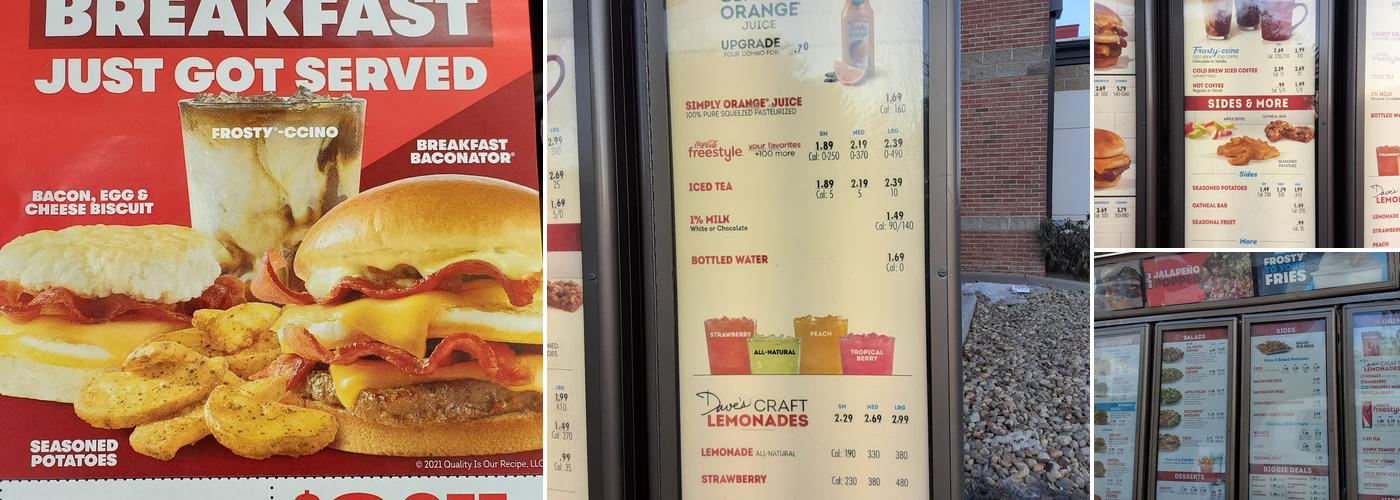 Wendy's Menu