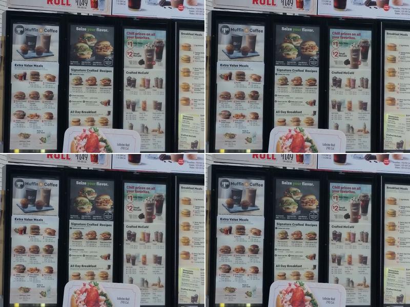 McDonald's Menu