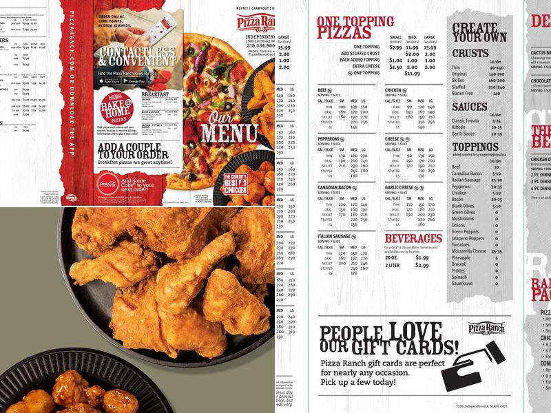 Pizza Ranch Menu