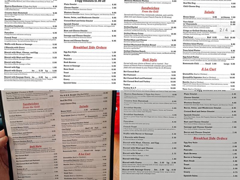 Jose's International Cafe Menu