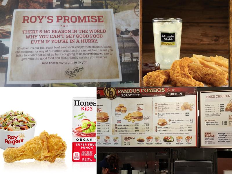 Roy Rogers Menu