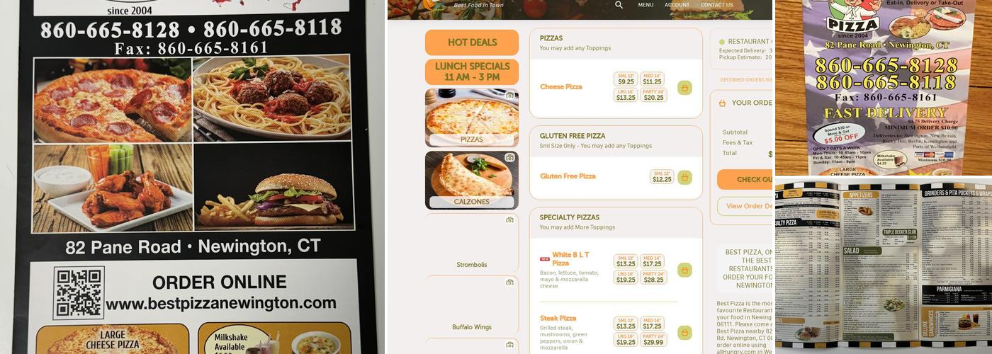 Best Pizza Menu