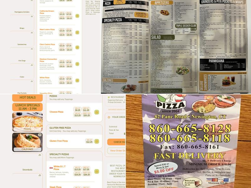 Best Pizza Menu