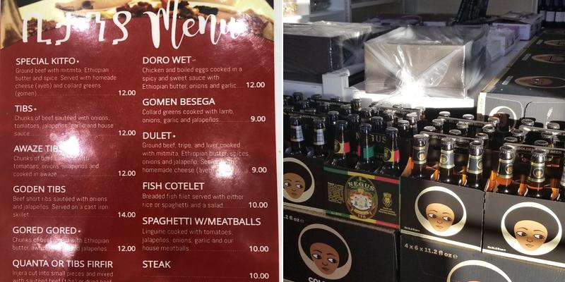 Betanya Ethiopian Carryout Grocery & Café Menu