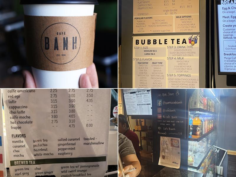 Merge Cafe (Quantico) Menu