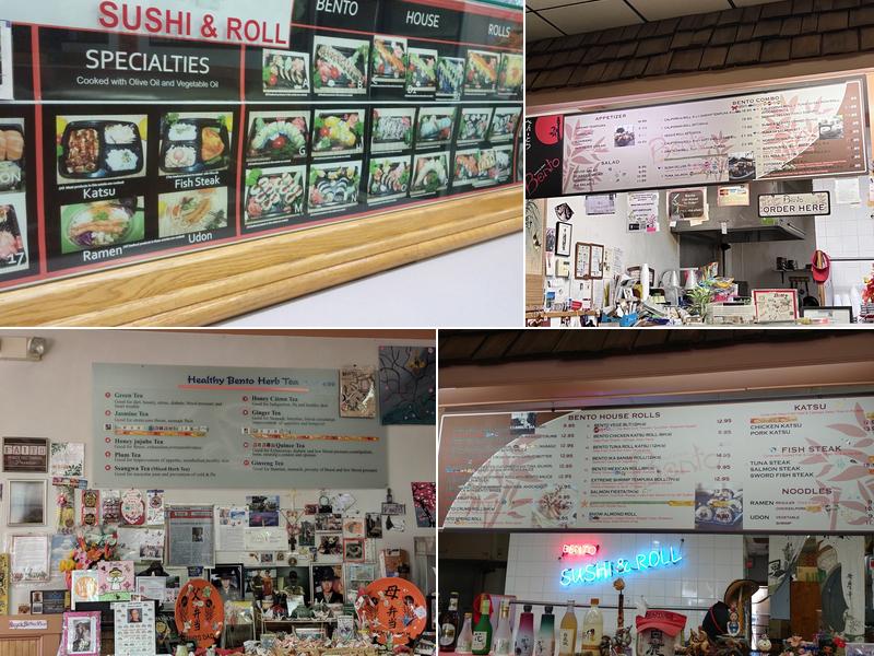 Bento Cafe Sushi and Roll Menu