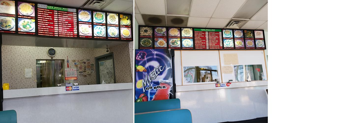 Bennys Chinese restaurant white plains Menu