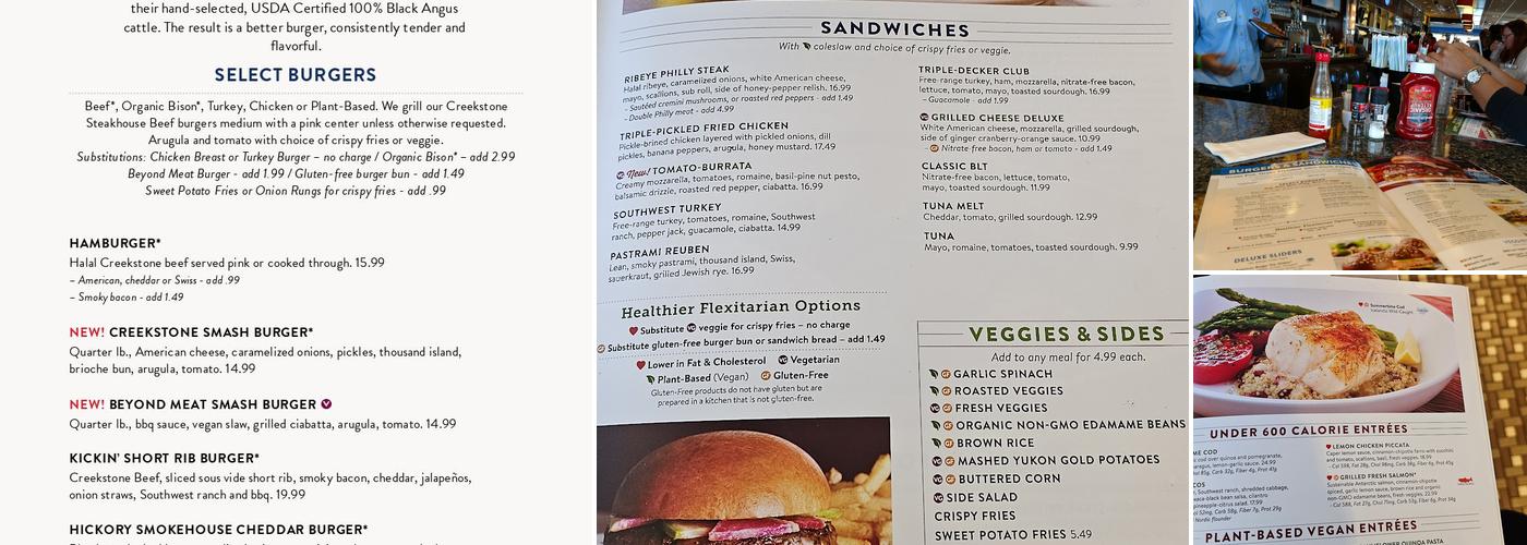 Silver Diner Menu