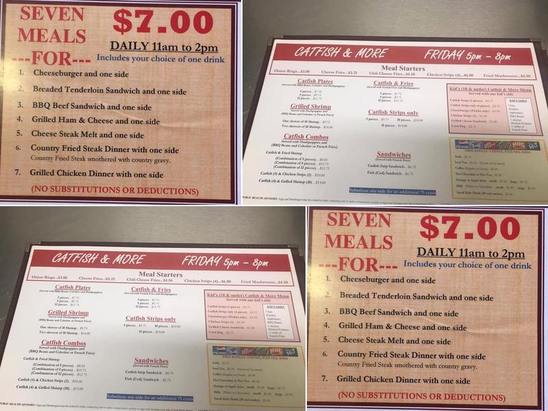 Smithton Diner Menu