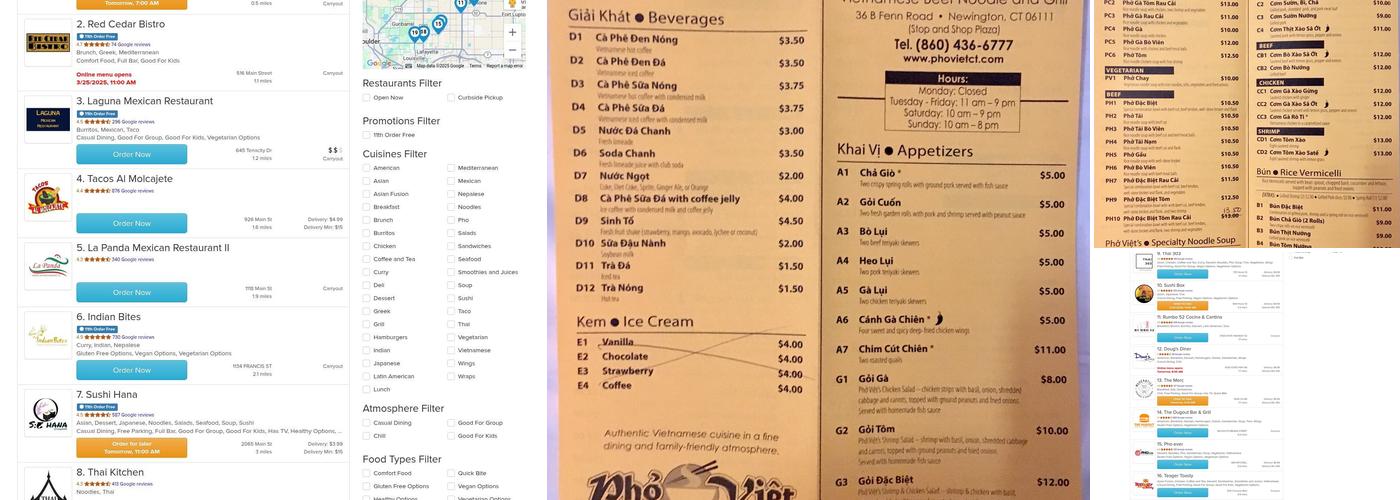 PHO VIET VIETNAMESE RESTAURANT & OH! BUBBLE TEA Menu
