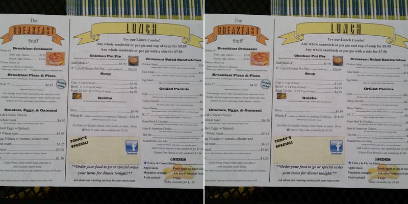 The Kettel House & Cocoa Confectionary Company Menu