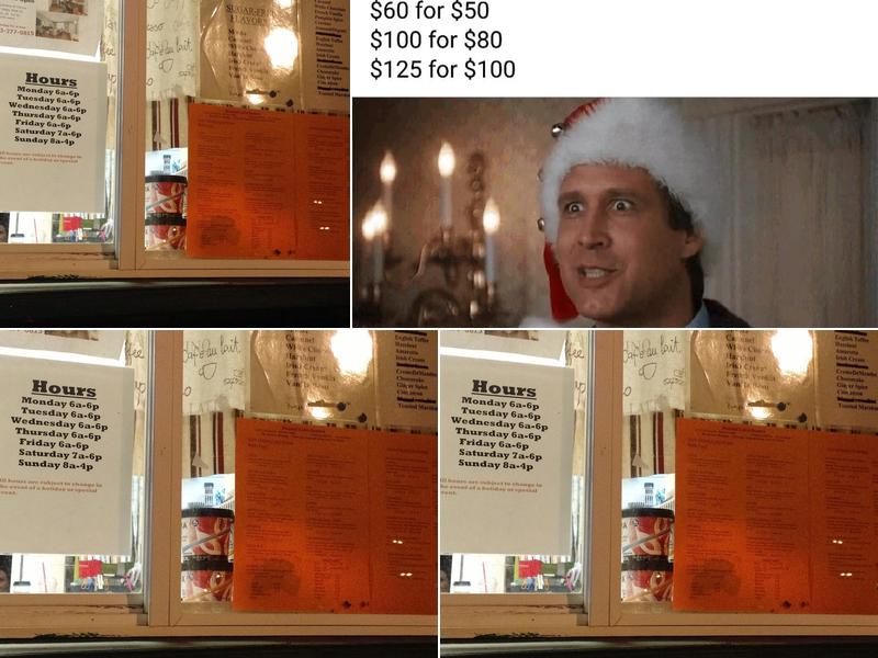 Deanna's Java Station Menu