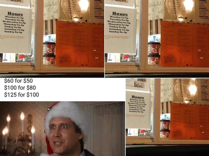 Deanna's Java Station Menu