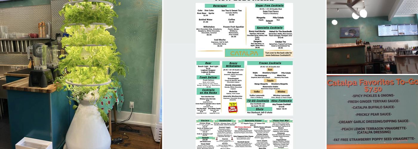Catalpa Menu