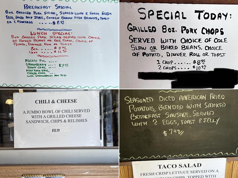 River Bend Family Restaurant Menu