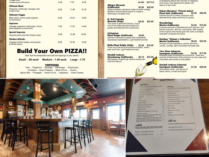 Lucky's Menu