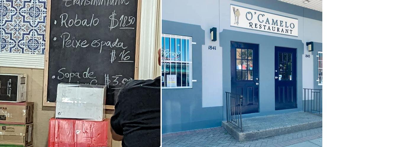 O Camelo Restaurant Menu