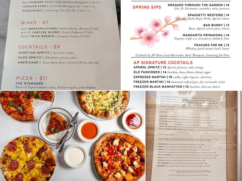 All-Purpose Shaw Menu