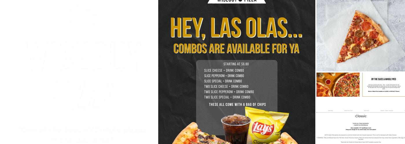 Wiseguy Pizza Menu