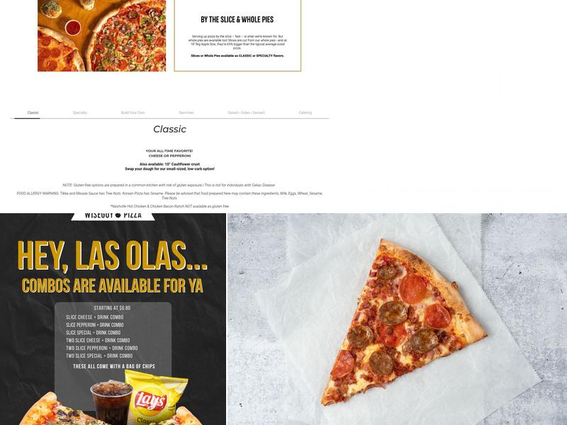 Wiseguy Pizza Menu