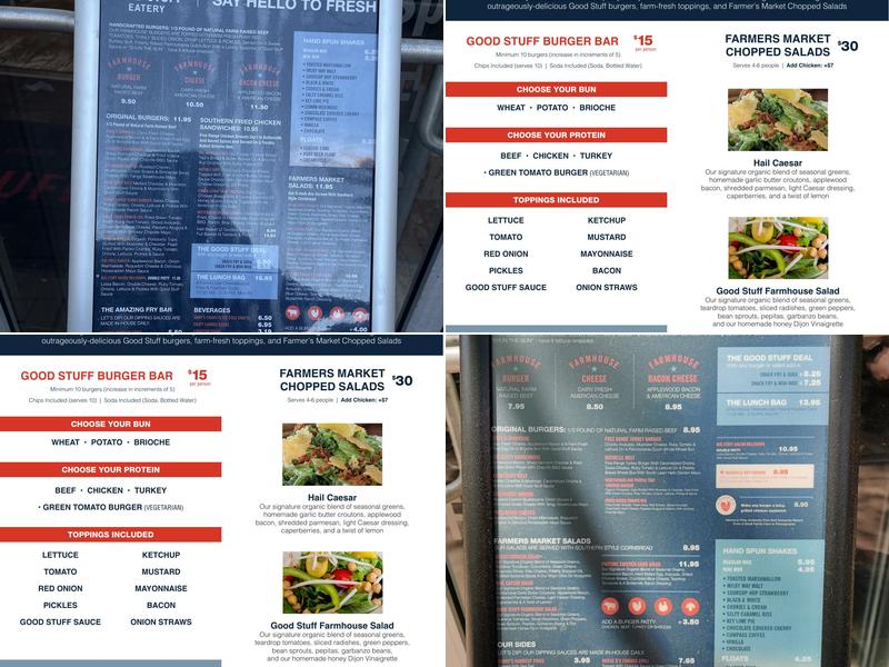 Good Stuff Eatery Menu