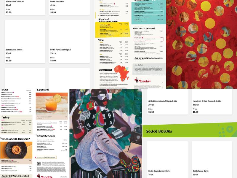 Nando's Peri-Peri Menu