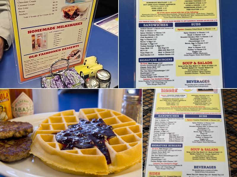 Bob & Edith's Diner Menu