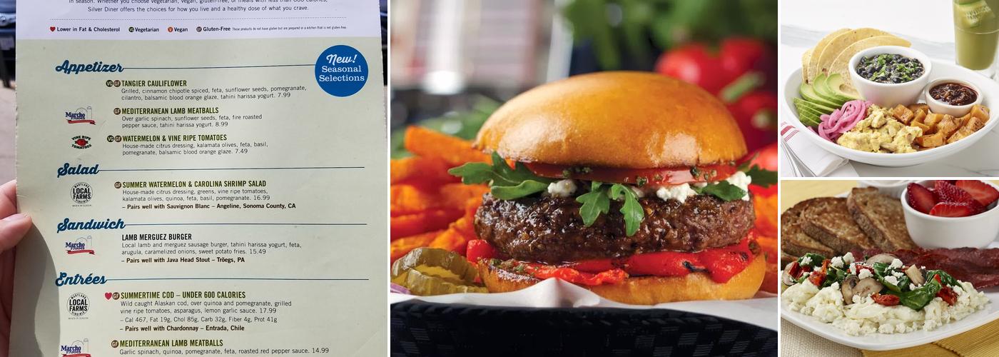 Silver Diner Menu