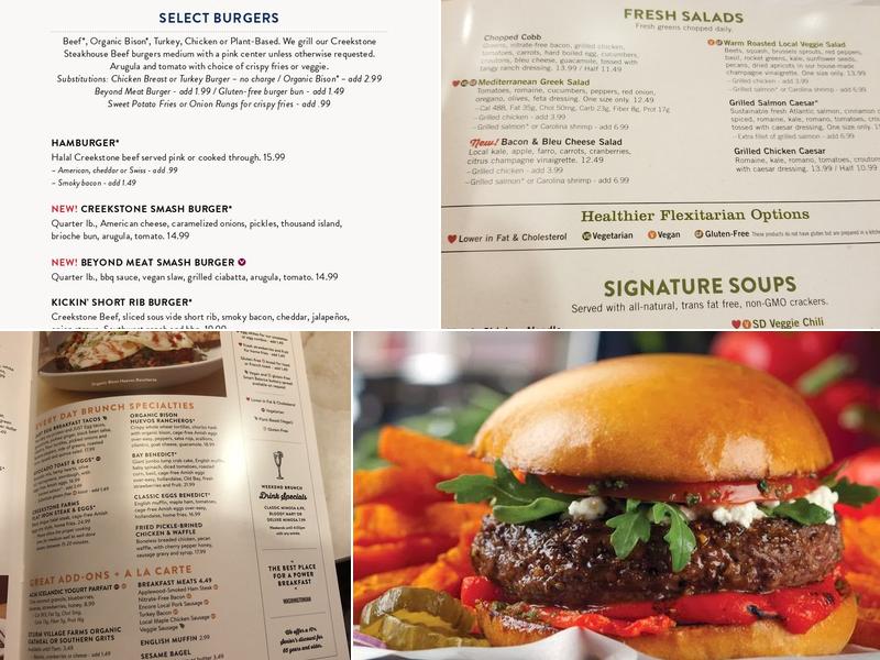 Silver Diner Menu