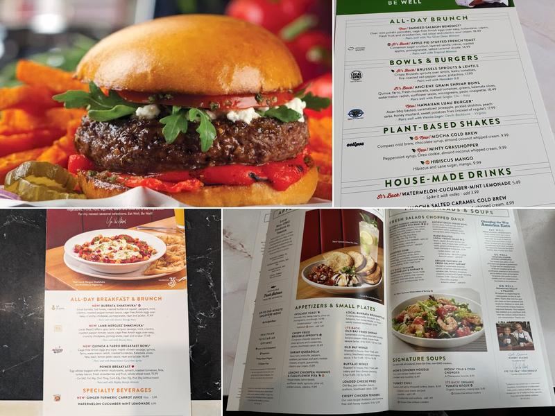 Silver Diner Menu