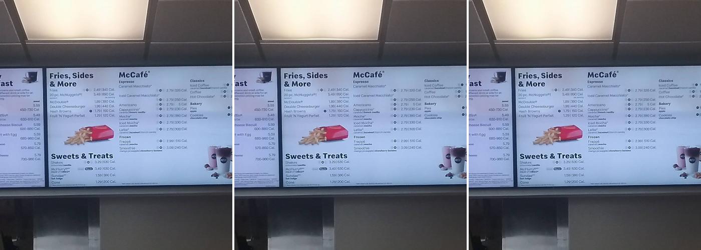 McDonald's Menu