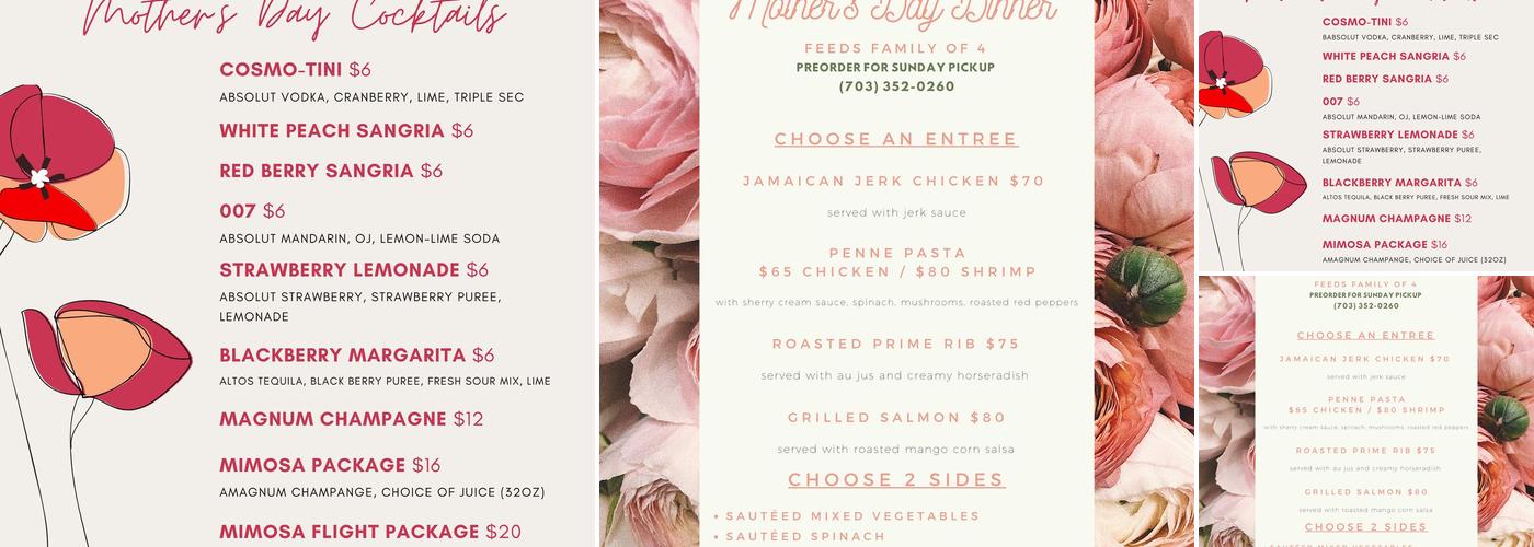 Primetime Sports Bar & Grille Menu