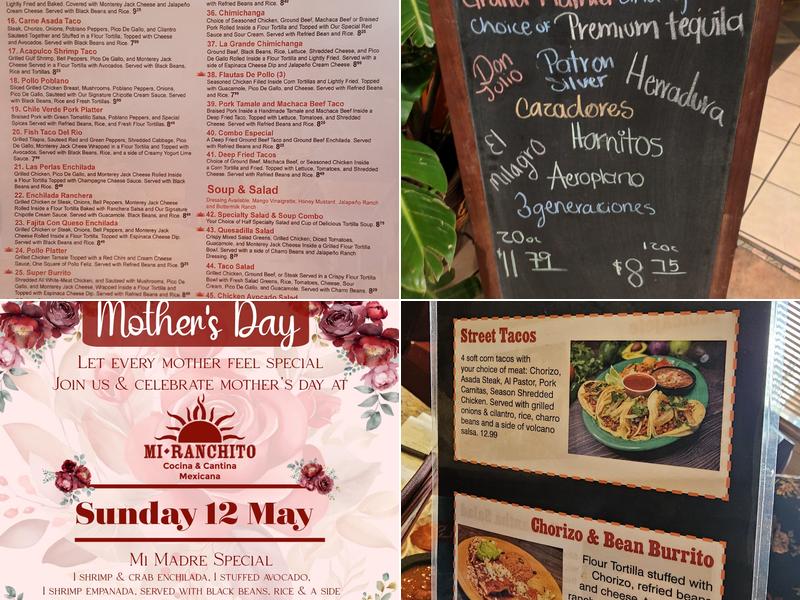 Mi Ranchito Menu Overland Park Ks