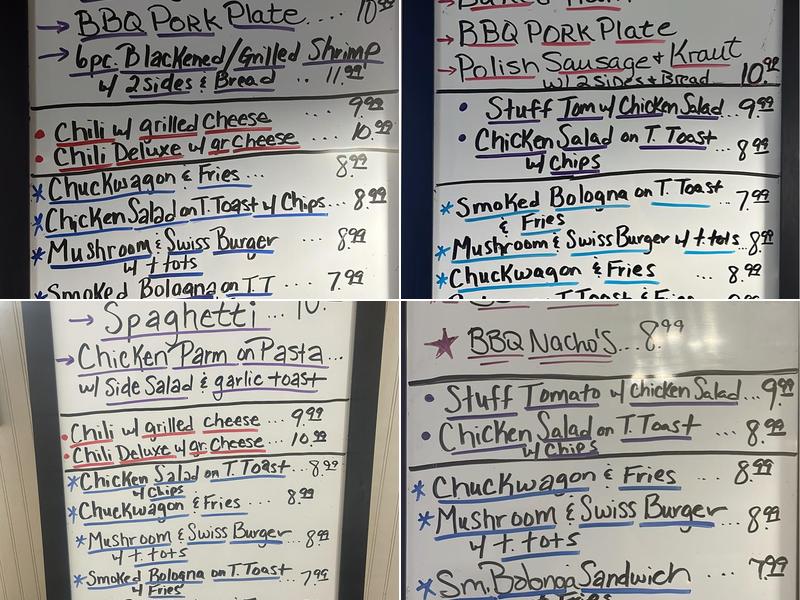 Candy's Kitchen Menu