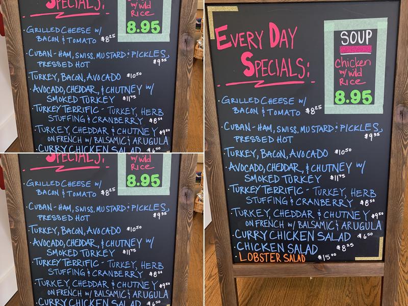 Something Natural Greenwich, CT Menu