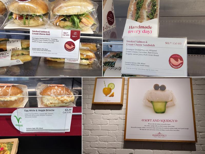 Pret A Manger Menu