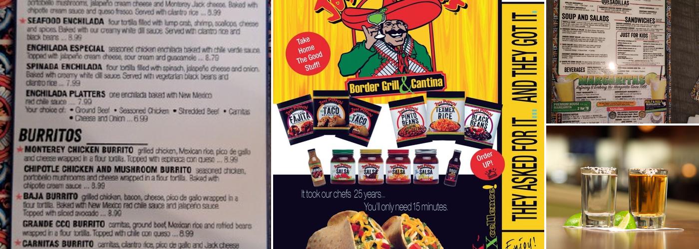 Jose Pepper's Menu
