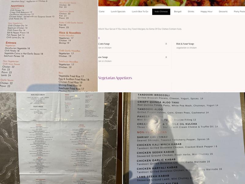 Utsav Menu