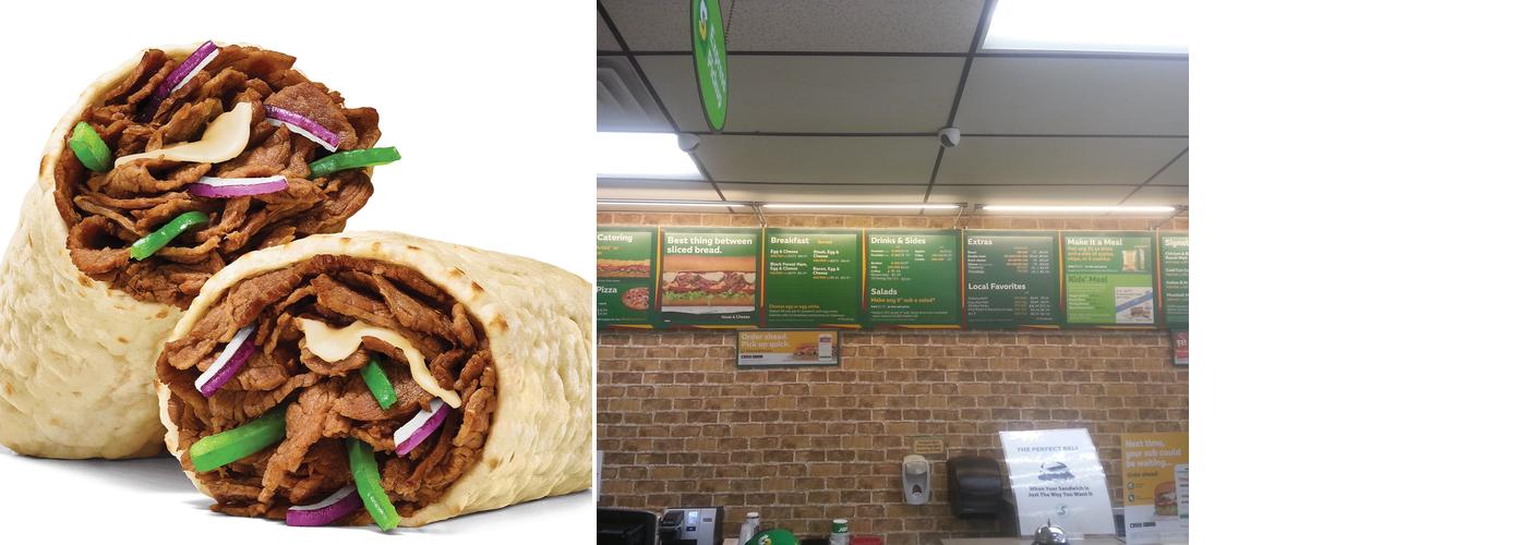 Subway Menu