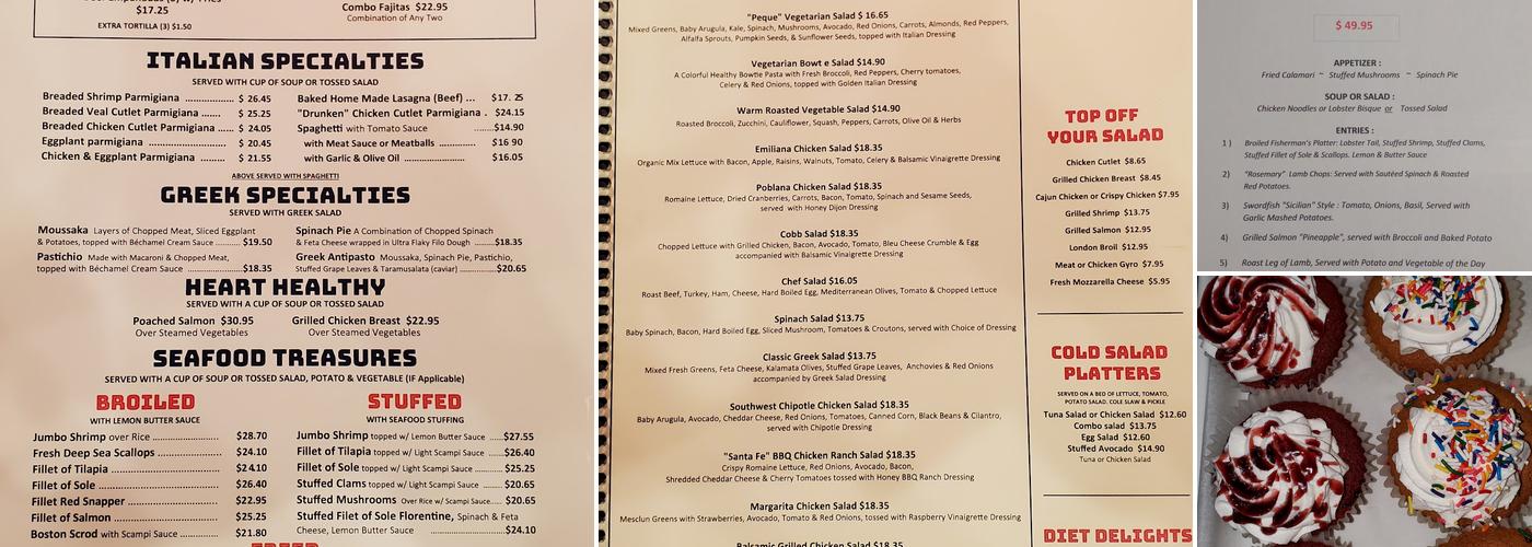 Argonaut Menu